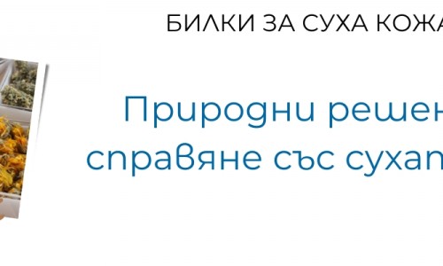 Билки за суха кожа